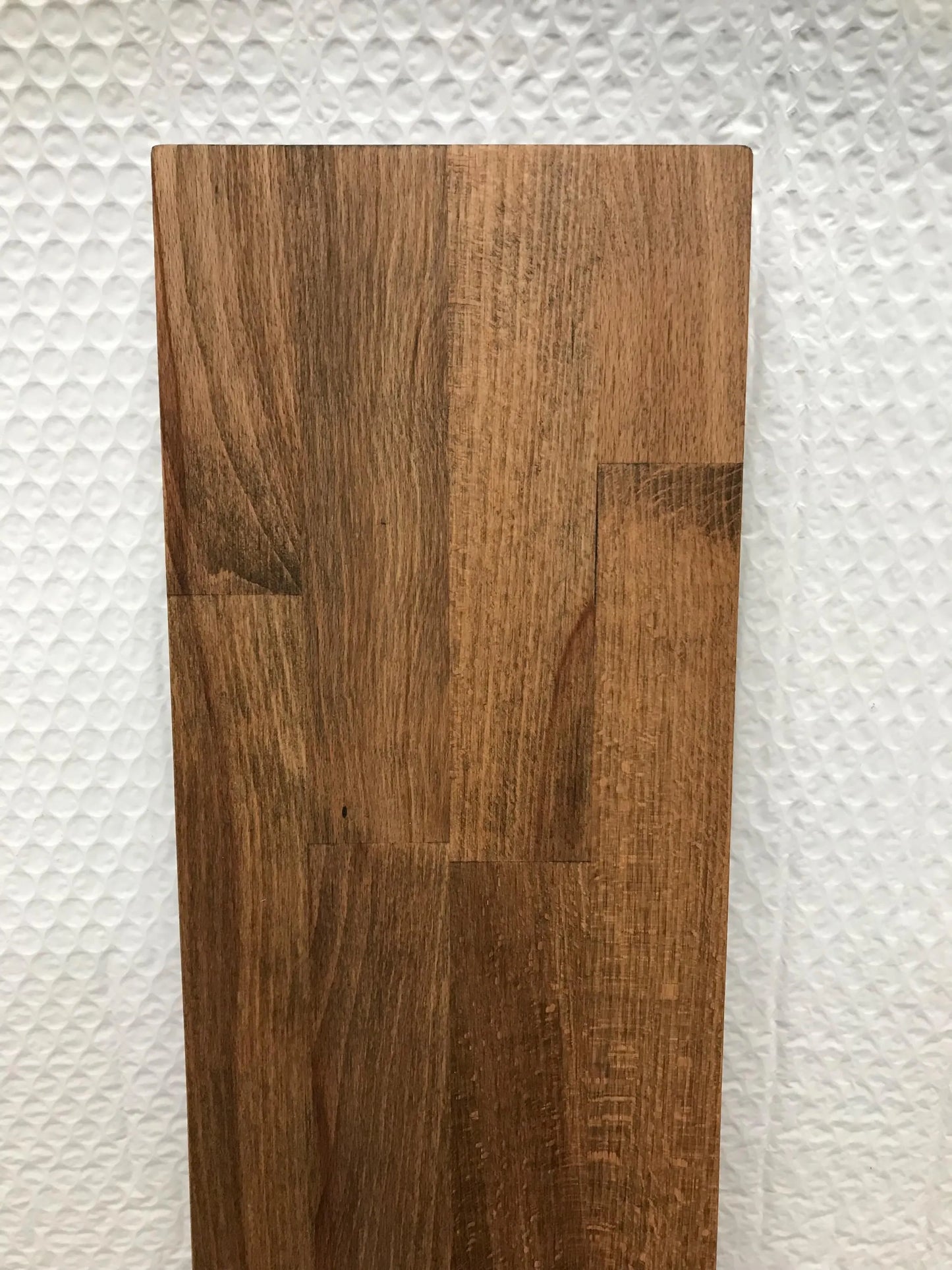 IKEA TRONES 2-Unit Wide Top Cover — Beech 18mm — Walnut Colour Oiled