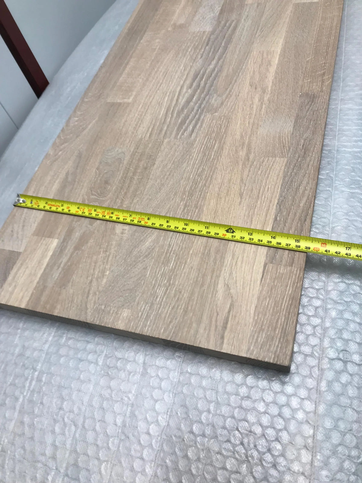 IKEA KALLAX 2-Cube Long Top Cover — Oak 22mm — White Oiled