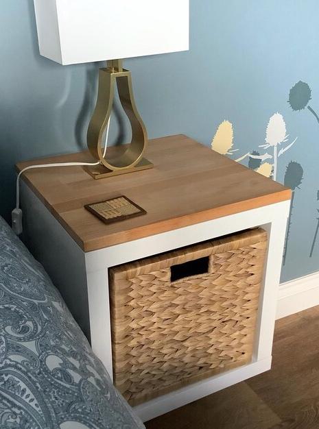 IKEA KALLAX 1-Cube Long Top Cover — Beech 18mm — Oiled