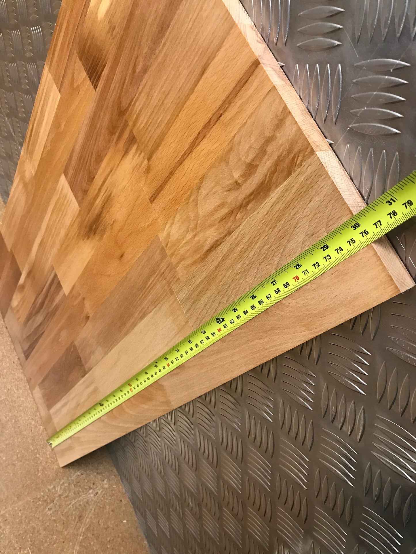 IKEA KALLAX 2-Cube Long Top Cover — Beech 18mm — Oiled