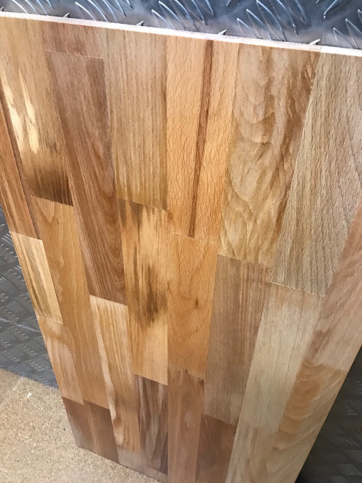 IKEA TRONES 2-Unit Wide Top Cover — Beech 18mm — Oiled