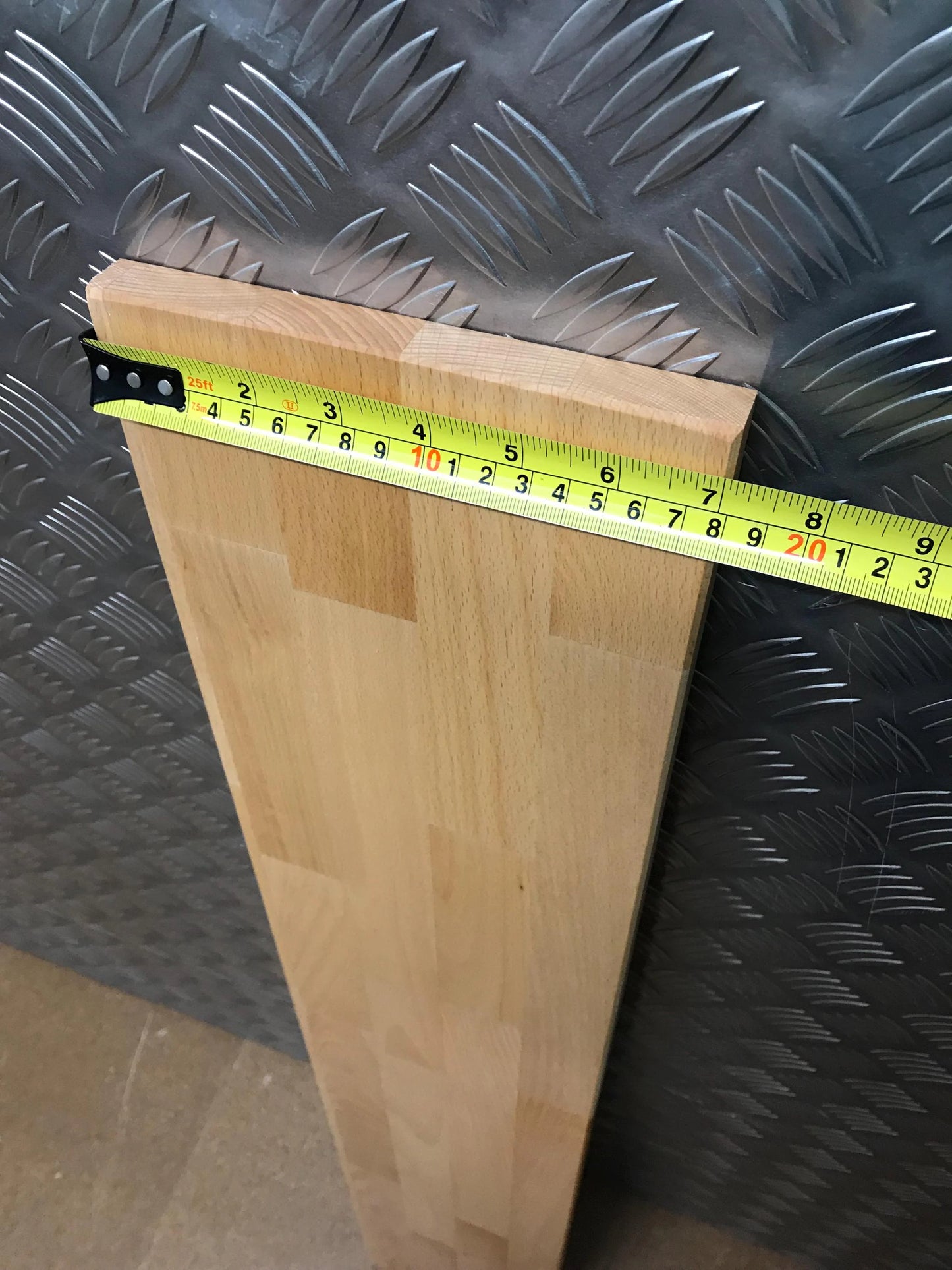 IKEA TRONES 3-Unit Wide Top Cover — Beech 18mm — Oiled
