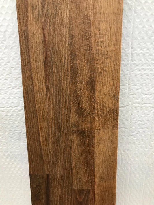 IKEA TRONES 2-Unit Wide Top Cover — Beech 18mm — Walnut Colour Oiled