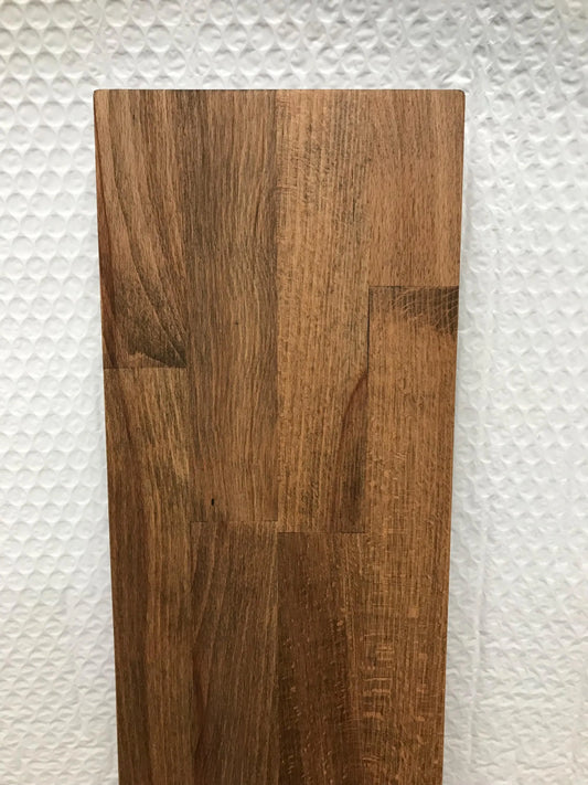 IKEA TRONES 3-Unit Wide Top Cover — Beech 18mm — Walnut Colour Oiled