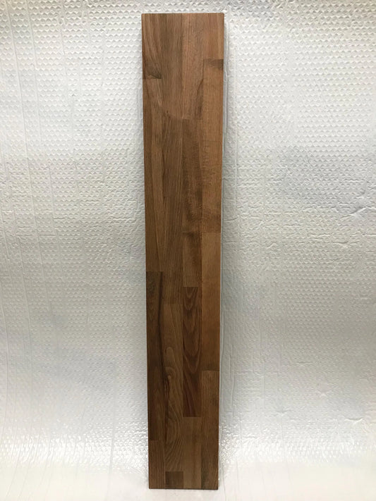 IKEA TRONES 4-Unit Wide Top Cover — Beech 18mm — Walnut Colour Oiled
