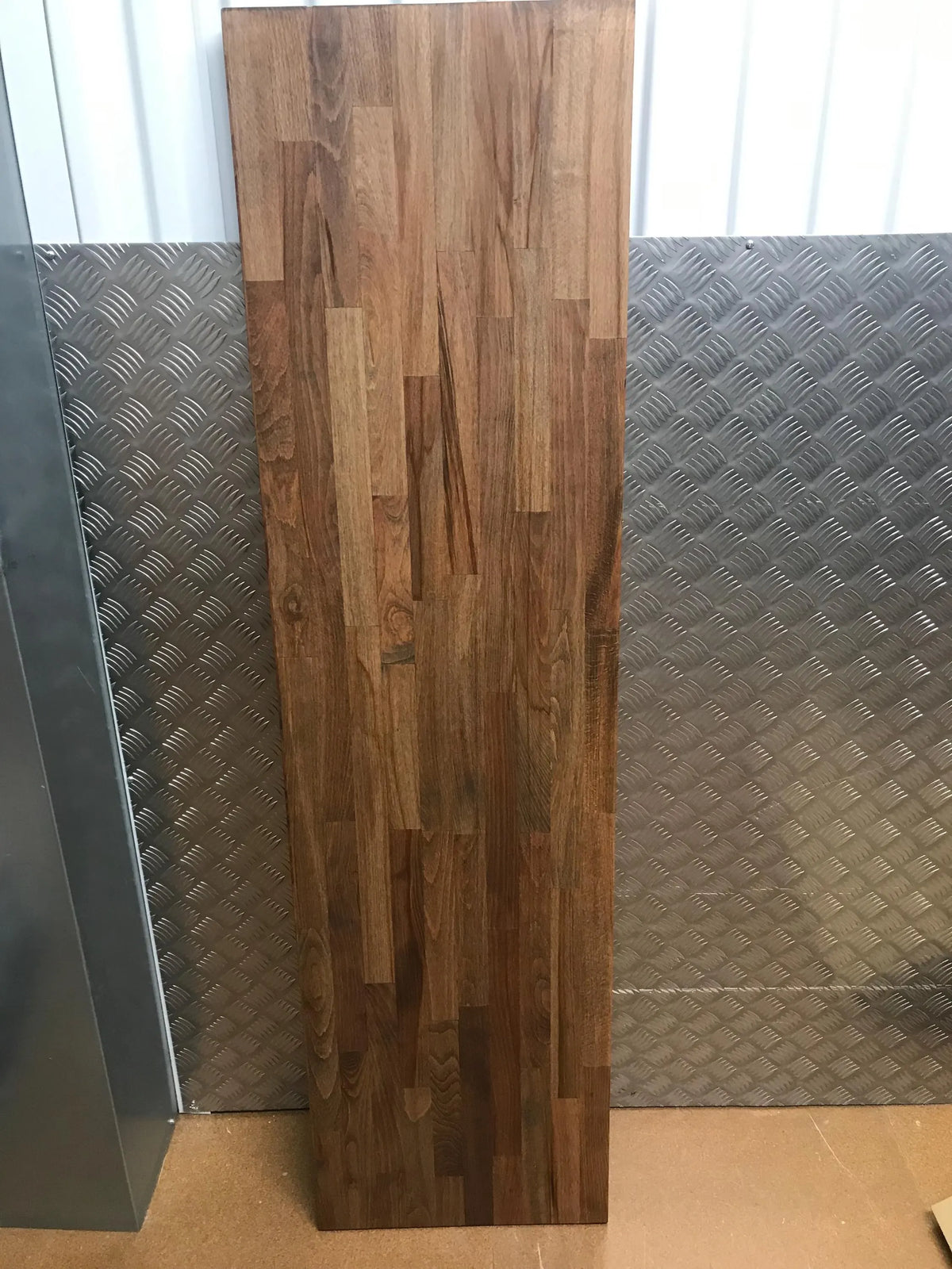 IKEA KALLAX 2-Cube Long Top Cover — Beech 18mm — Walnut Colour Oiled