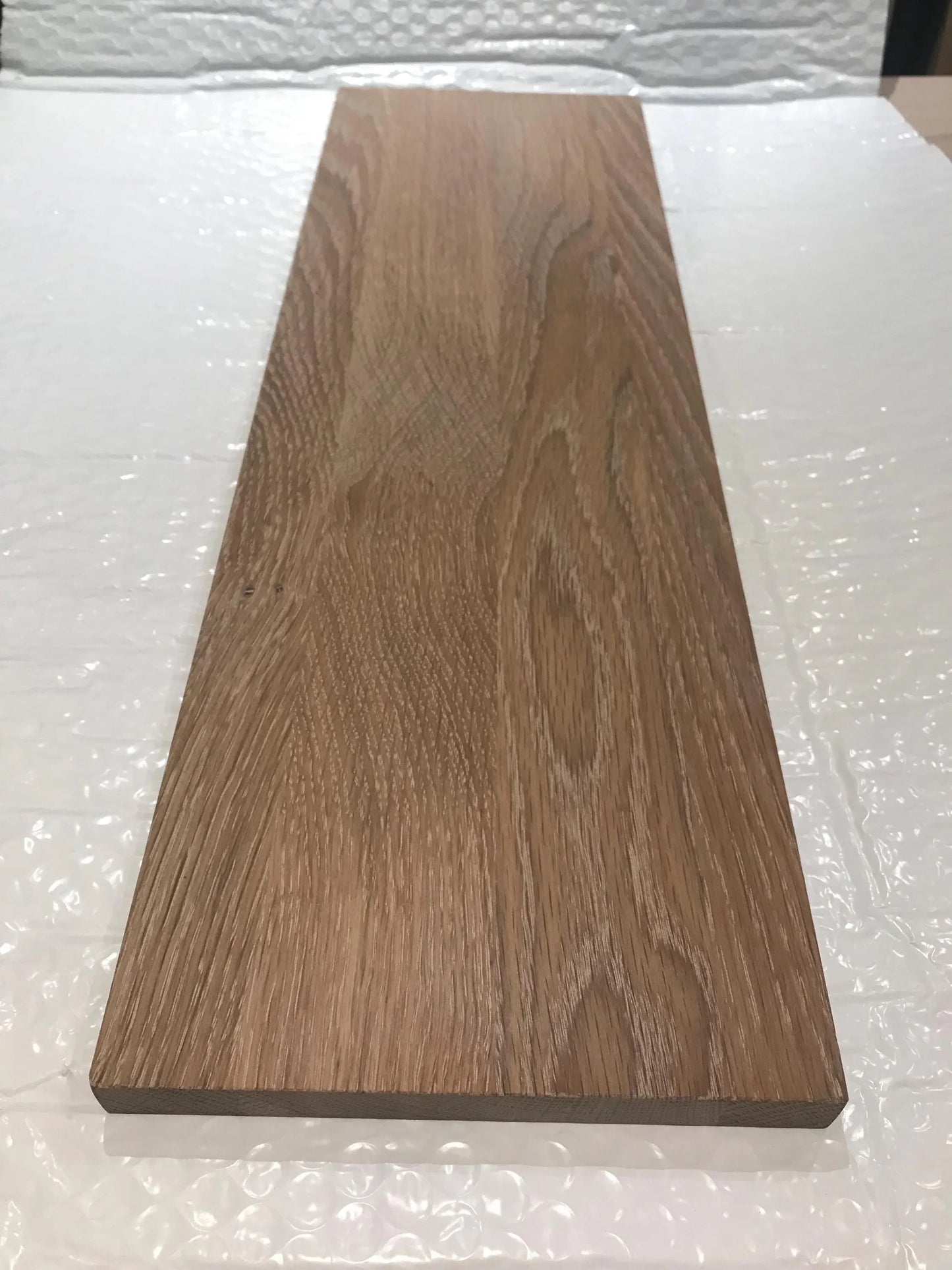 IKEA TRONES 2-Unit Wide Top Cover — Oak 22mm — White Oiled