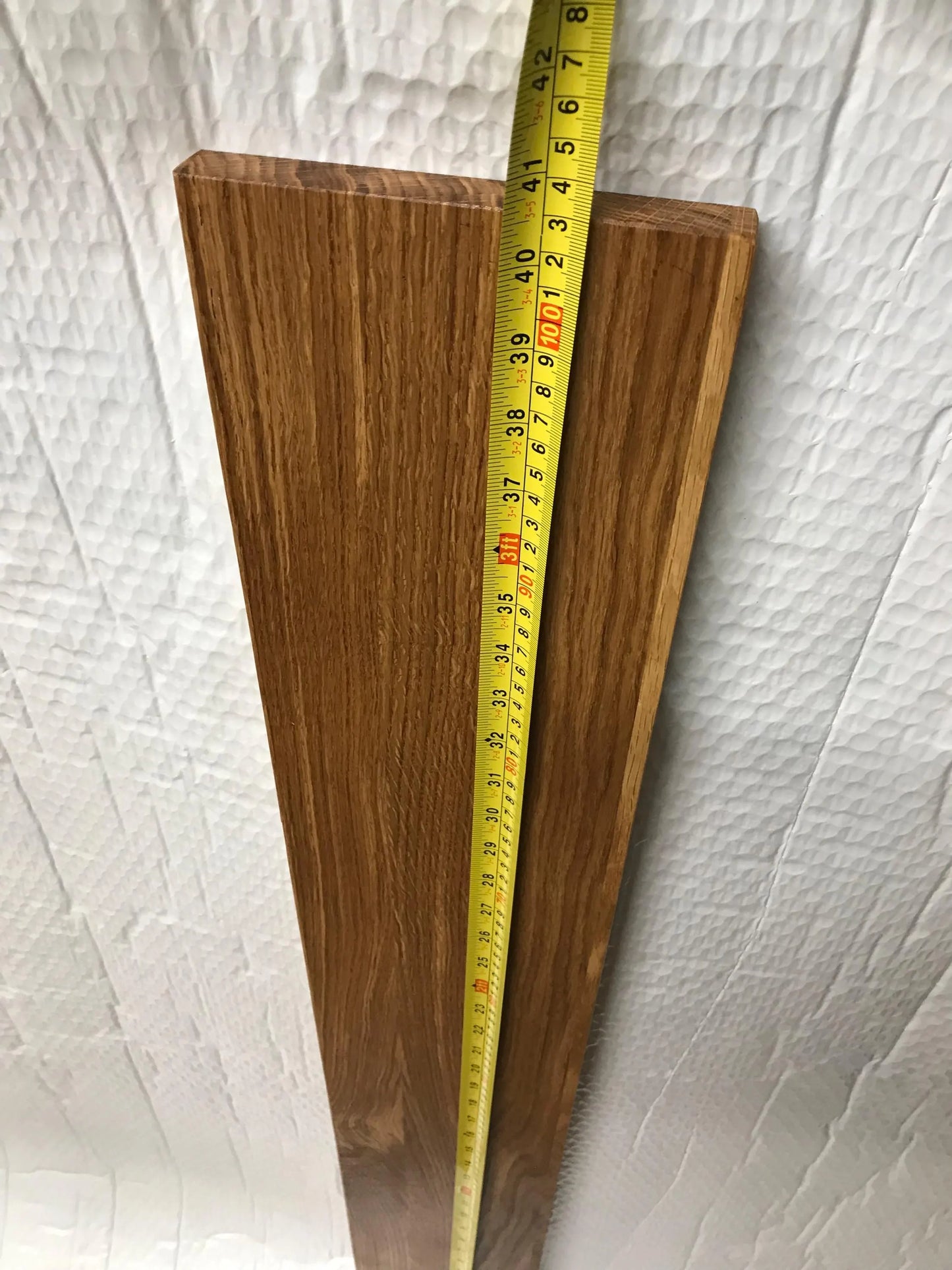 IKEA TRONES 2-Unit Wide Top Cover — Oak 18mm — Oiled