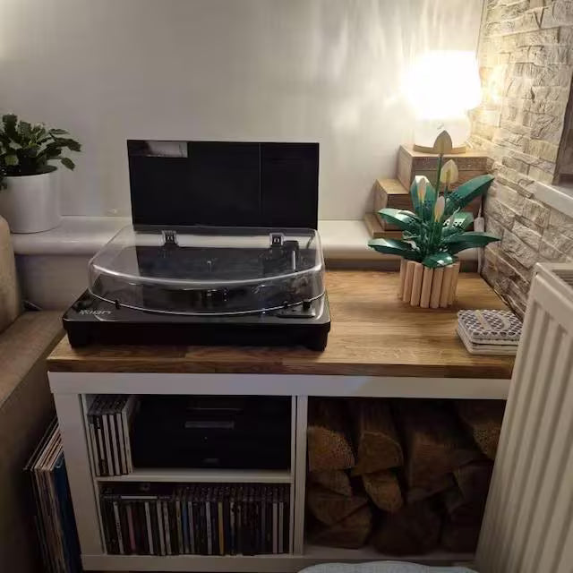 IKEA KALLAX 1-Cube Long Top Cover — Oak 22mm — Oiled