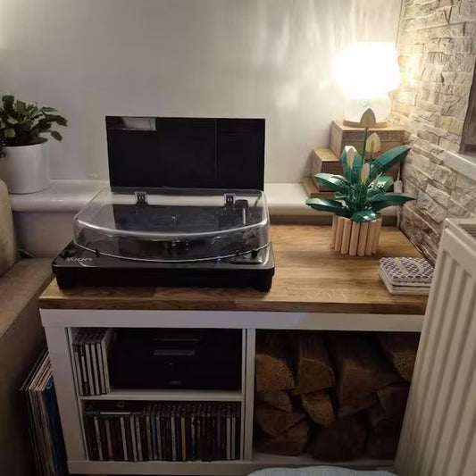 IKEA KALLAX 1-Cube Long Top Cover — Oak 22mm — Oiled
