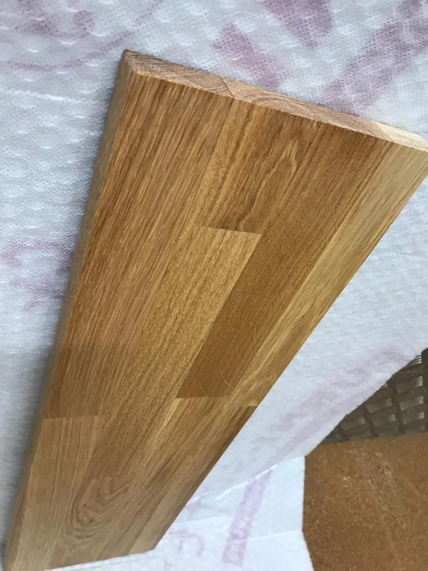 IKEA TRONES 1-Unit Wide Top Cover — Oak 22mm — Oiled
