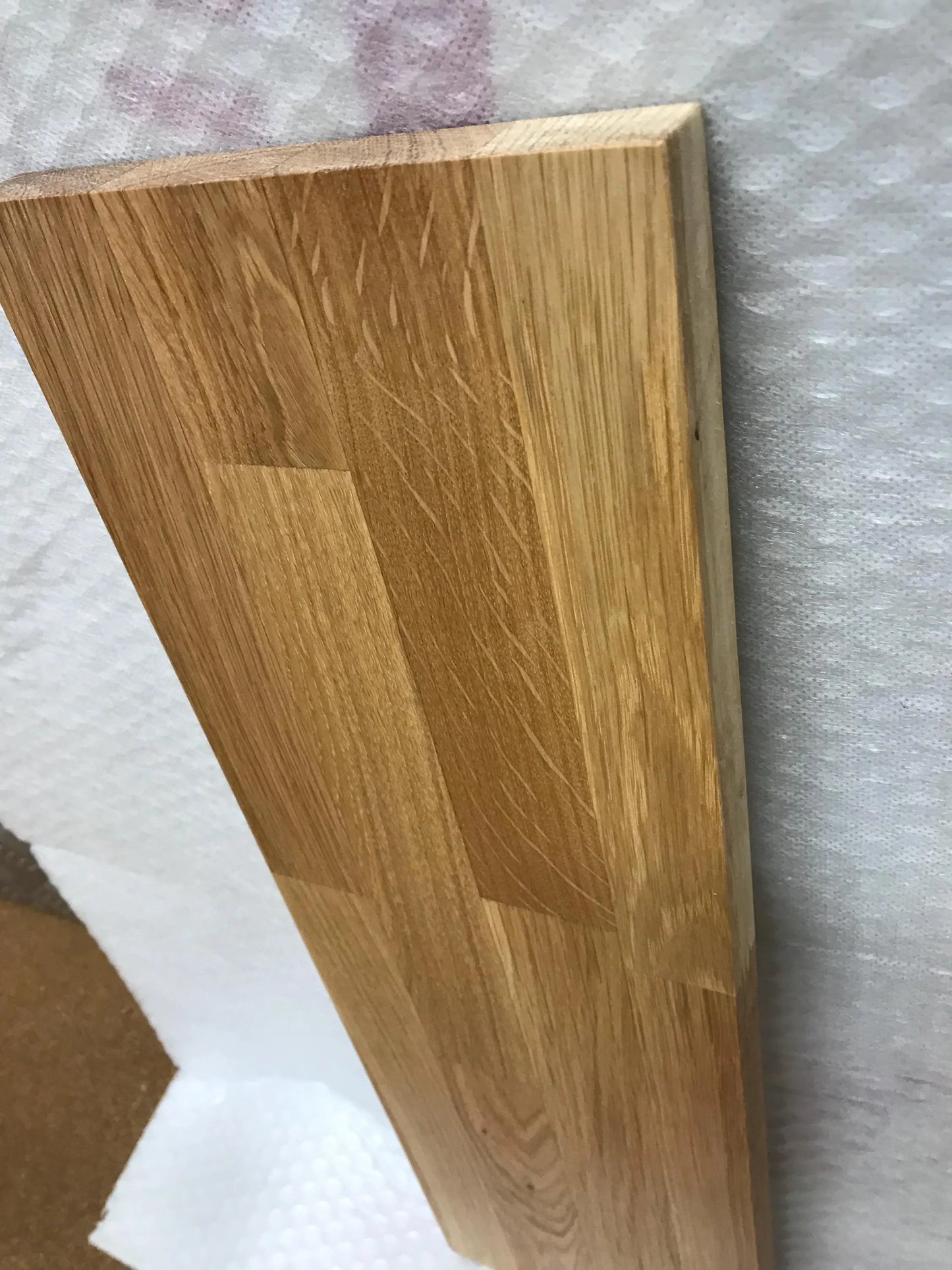 IKEA TRONES 1-Unit Wide Top Cover — Oak 22mm — Oiled