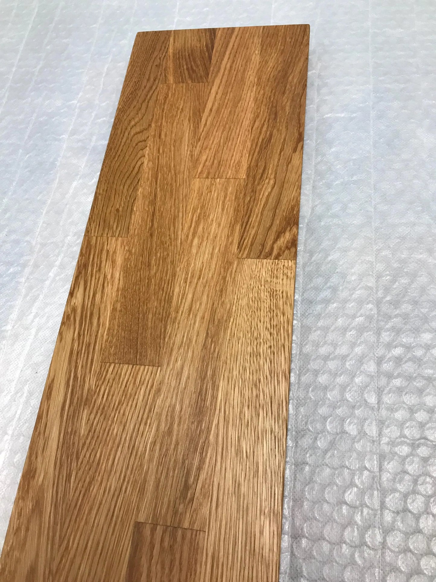 IKEA TRONES 2-Unit Wide Top Cover — Oak 22mm — Oiled