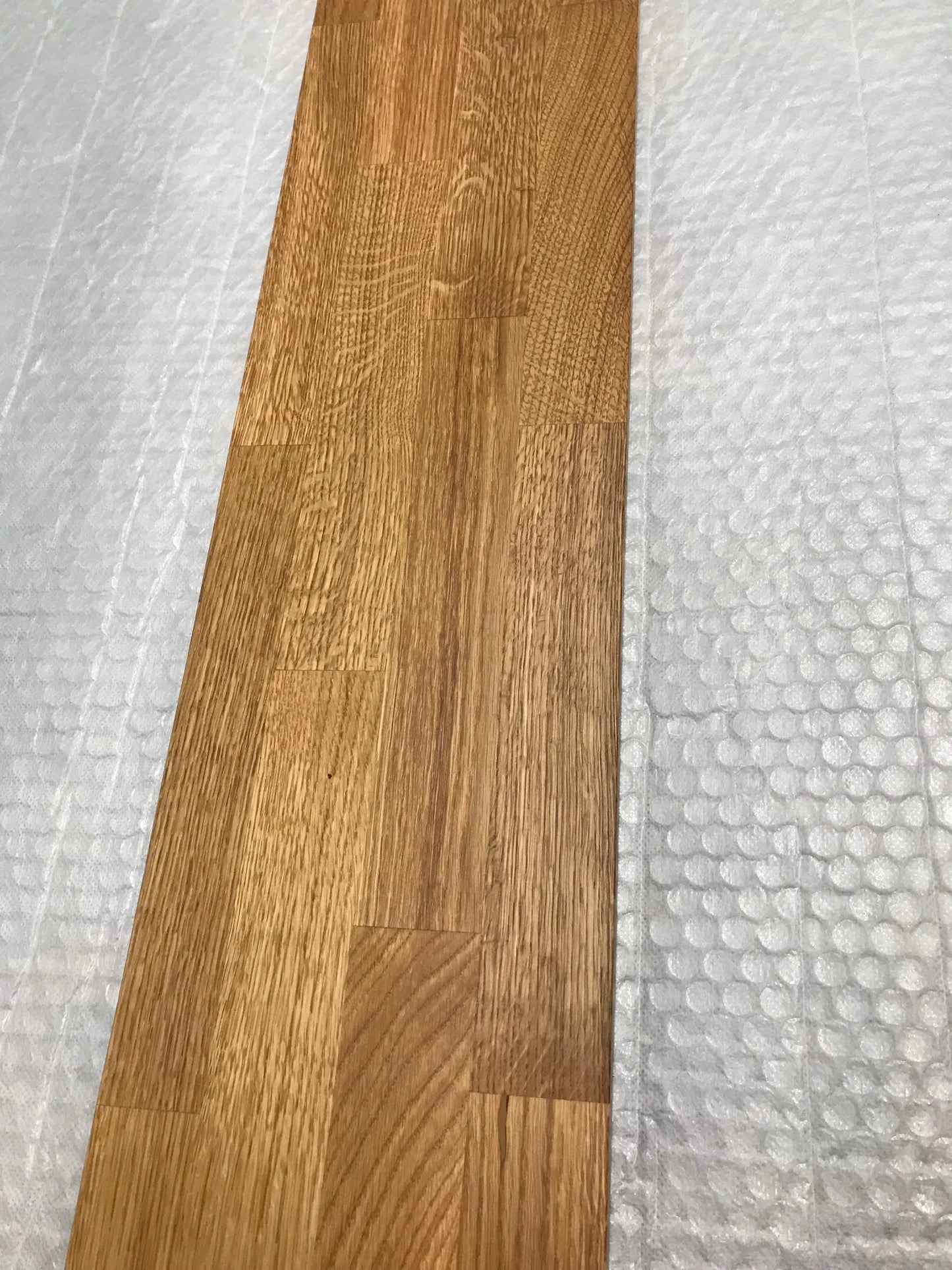 IKEA TRONES 2-Unit Wide Top Cover — Oak 22mm — Oiled