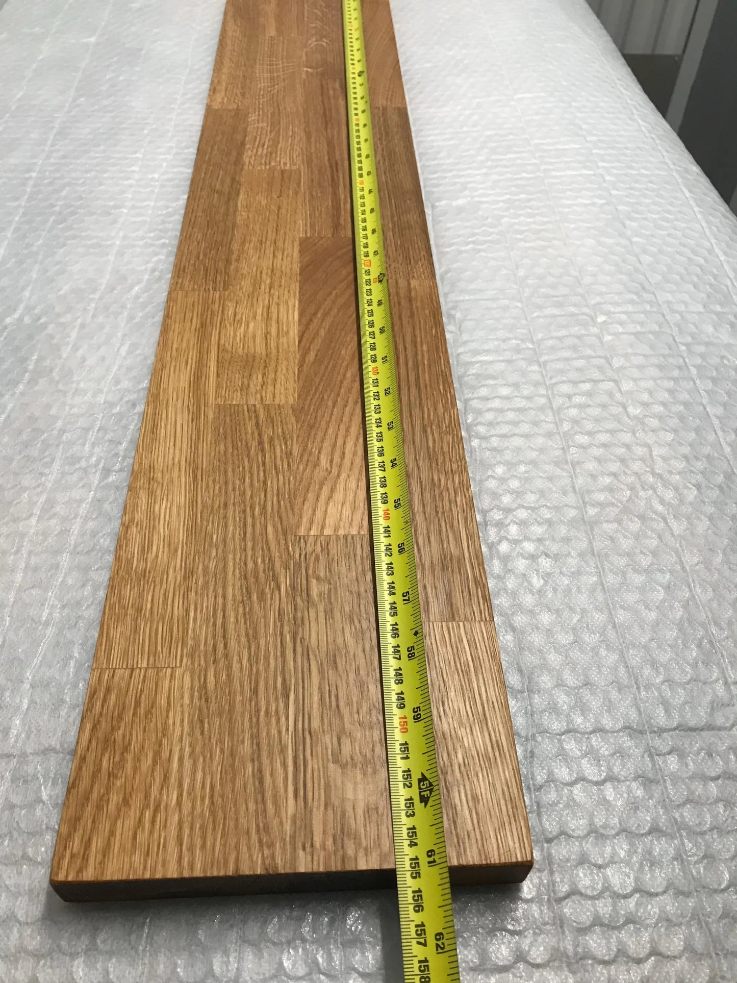 IKEA TRONES 3-Unit Wide Top Cover — Oak 22mm — Oiled