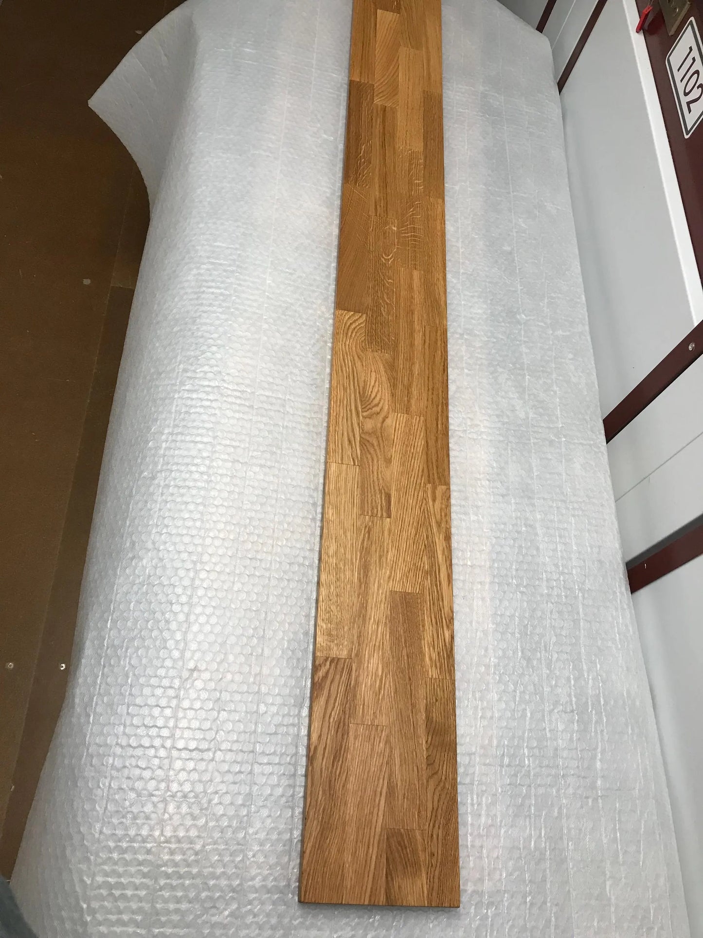 IKEA TRONES 3-Unit Wide Top Cover — Oak 22mm — Oiled