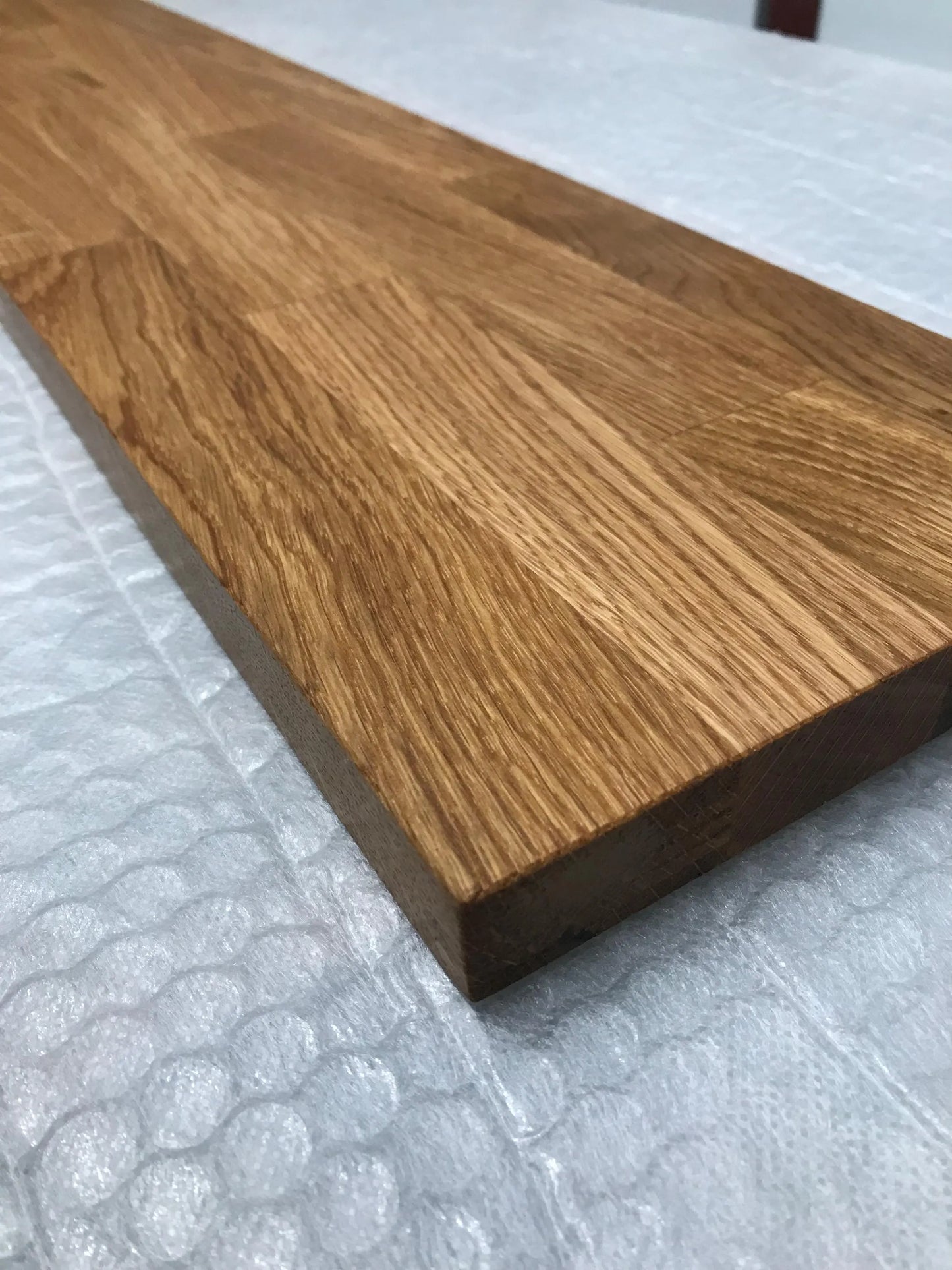 IKEA TRONES 2-Unit Wide Top Cover — Oak 22mm — Oiled