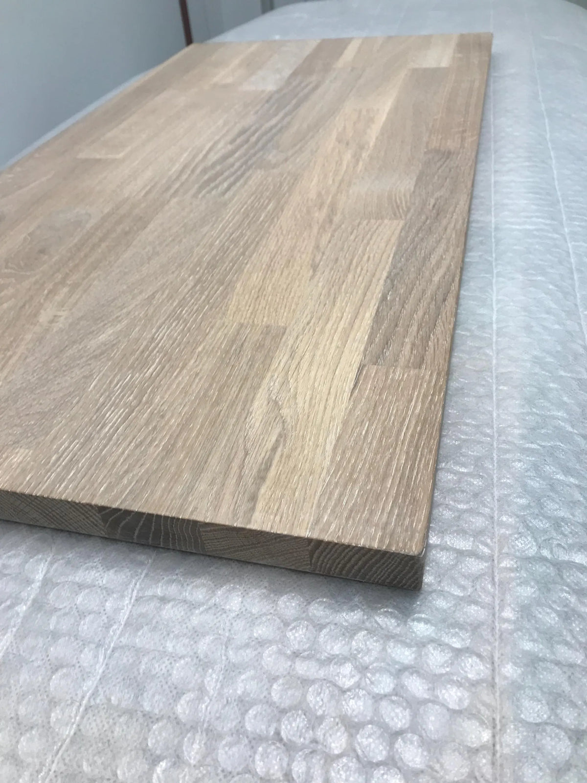 IKEA KALLAX 2-Cube Long Top Cover — Oak 22mm — White Oiled