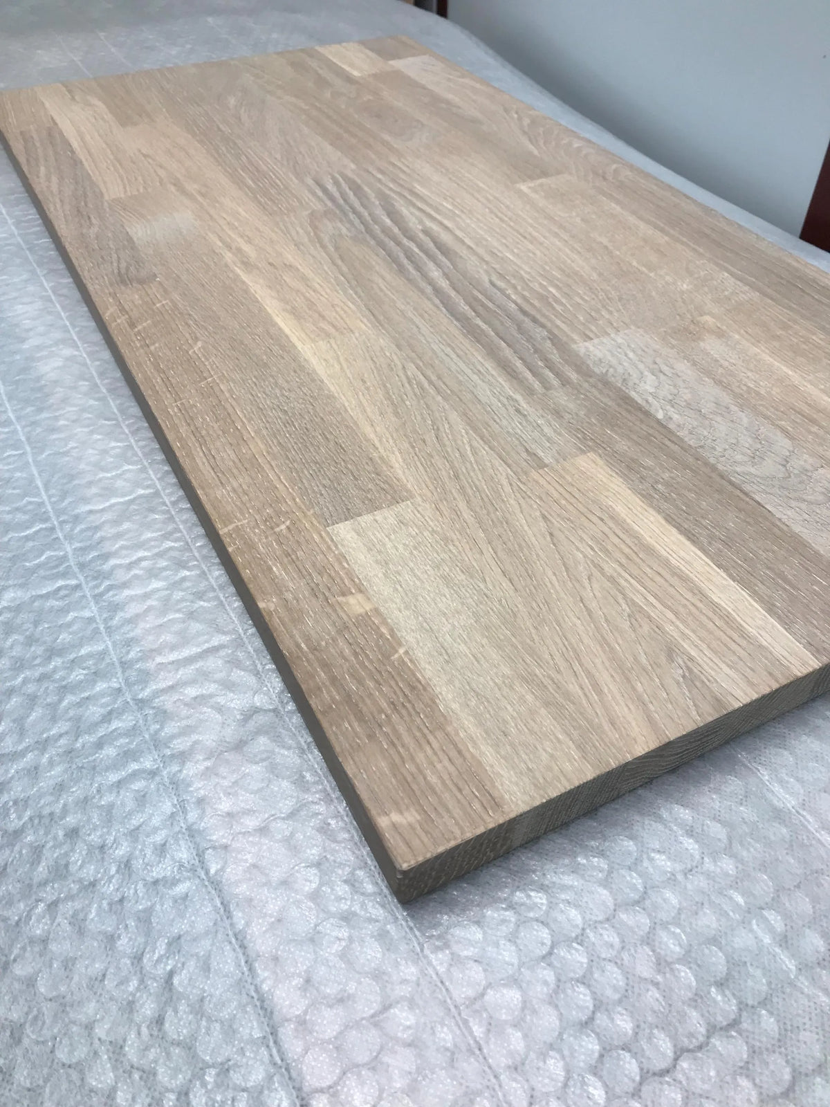 IKEA KALLAX 2-Cube Long Top Cover — Oak 22mm — White Oiled